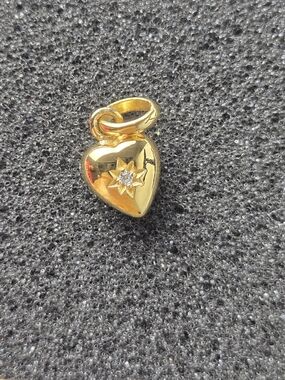 Thomas Sabo 18k Gold Plated Heart Charm